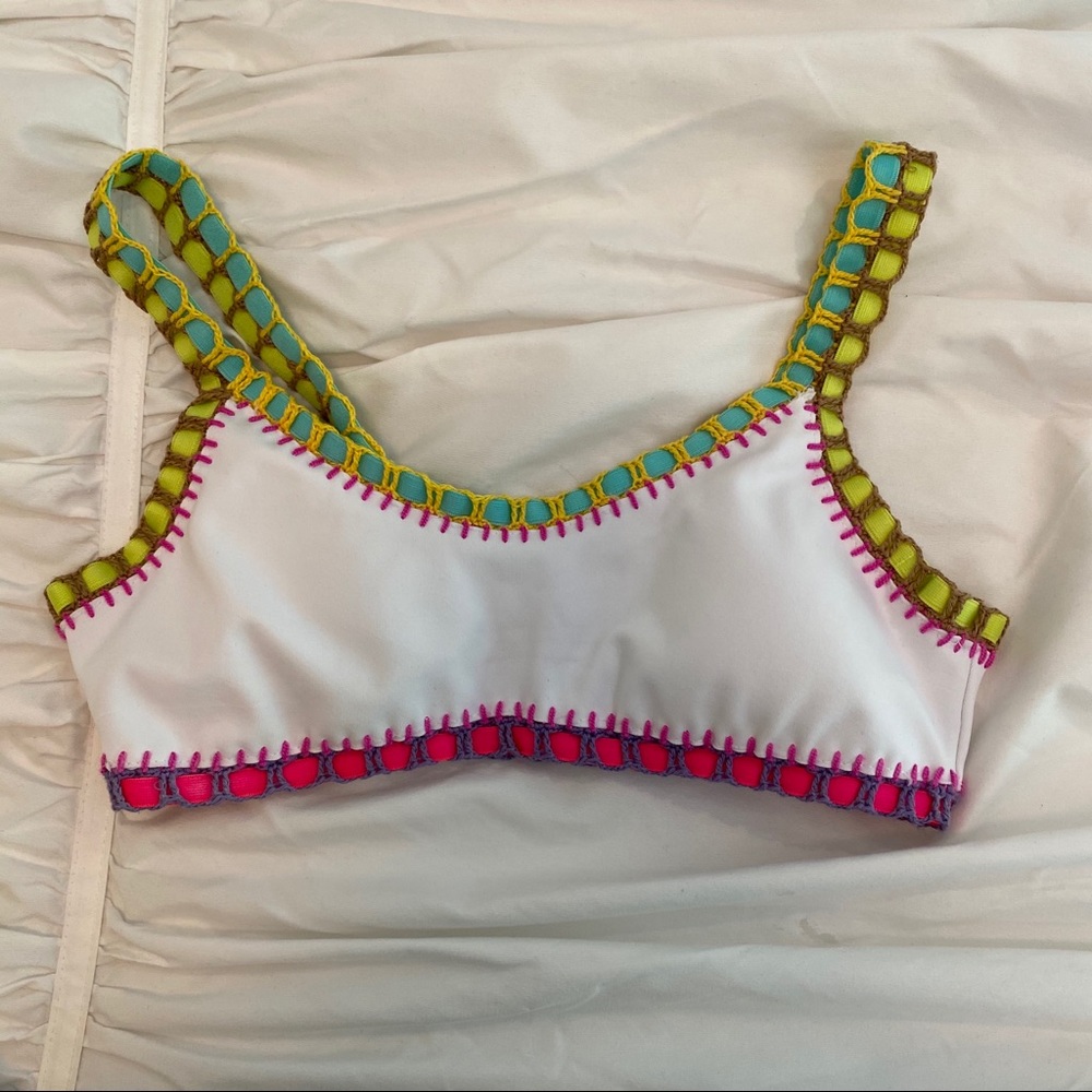 Platinum swimwear bathing suit top